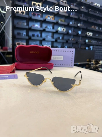 Очила  висок клас калъф на марката кутия сертификат  кърпичка tom ford Gucci , снимка 5 - Слънчеви и диоптрични очила - 53857840