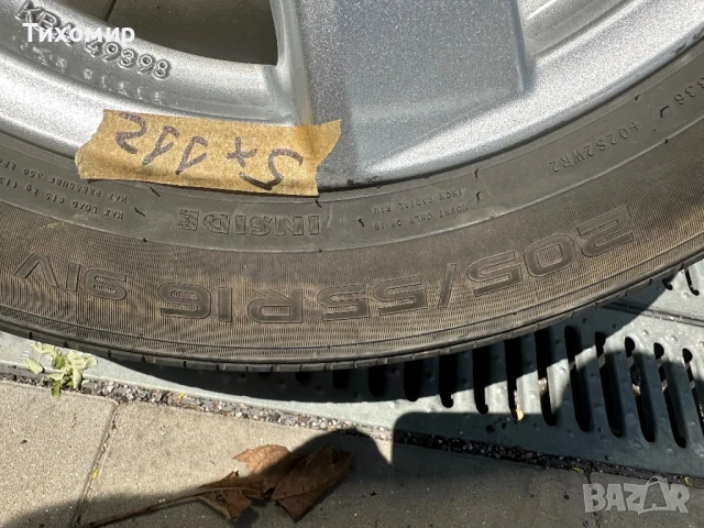 Алуминиева джанта 16цола-5х112, снимка 2 - Гуми и джанти - 50650072