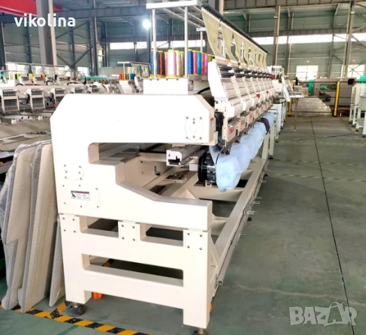 Бродировъчна машина Осем глава 450 мм .x 370 мм. + застъпване, снимка 3 - Други машини и части - 52940115