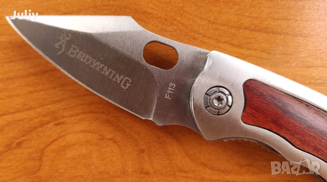 Сгъваем нож Browning F113, снимка 11 - Ножове - 20450445