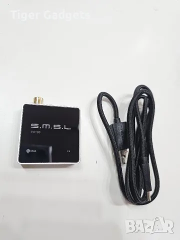 SMSL PO100 2024 USB Digital Audio Interface DDC MQA 24bit/192kHz DSD64 – Silver, снимка 4 - Ресийвъри, усилватели, смесителни пултове - 55837271