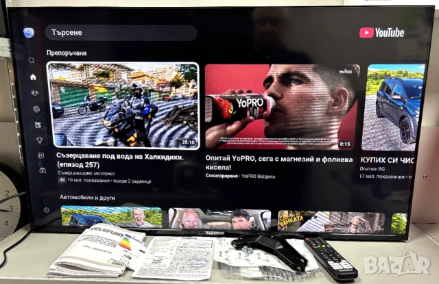 Като нов! Смарт Телевизор TELEFUNKEN 40VPF1000 LED SMART TV, VIDAA, 40.0 ", 100.0 см