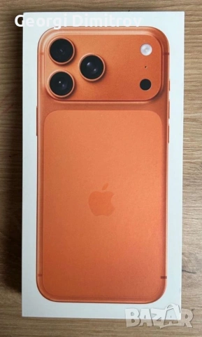 Нов запечатан iPhone 17 Pro Cosmic Orange 256 GB гаранция А1, снимка 2 - Apple iPhone - 53735458