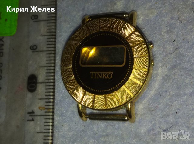 TINKO Марков ПОЗЛАТЕН ЕЛЕГАНТЕН ДАМСКИ КВАРЦОВ ЕЛЕКТРОНЕН ЧАСОВНИК 30885