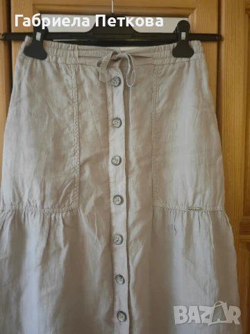 Пола лен на Кенсол, снимка 2 - Поли - 50496847