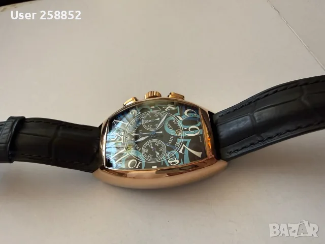 Franck Muller - Vintage Chronograph Quartz  - Мъжки часовник - Нов , снимка 9 - Мъжки - 53218912
