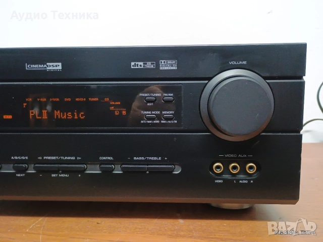 Ресивър (усилвател) YAMAHA RX-V440RDS. Перфектен! Изпращам видео. , снимка 5 - Ресийвъри, усилватели, смесителни пултове - 52850331