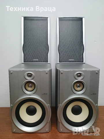 Трилентови страхотно звучащи тонколони Grundig MB-X 35. Изпращам видео. 