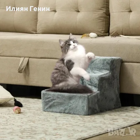 Сгъваеми стълби за домашни любимци PawHut, снимка 8 - За кучета - 55946295