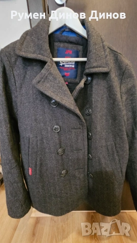 Мъжко палто Superdry