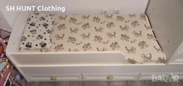 Бебешка детска кошара с люлеещ механизъм легло скрин и два матрака Magniflex Pierre Cardin, снимка 14 - Бебешки легла и матраци - 52515286