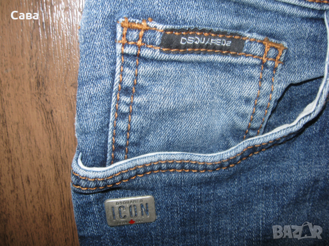 Дънки DSQUARED2   дамски,С, снимка 5 - Дънки - 36130310