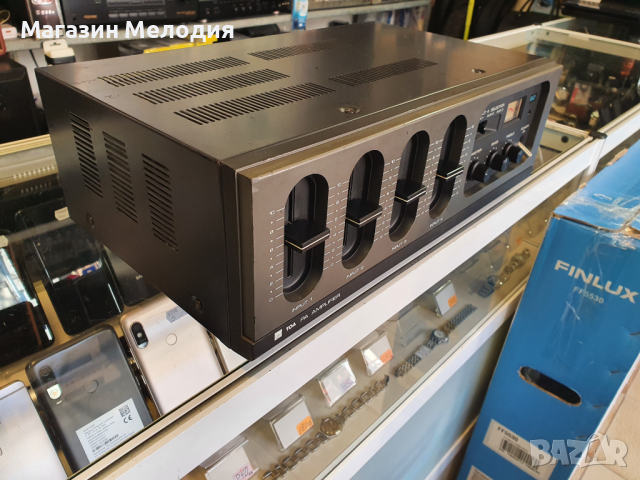 Усилвател за обществено ползване PA Amplifier TA-406 В отлично техническо състояние, много добър вън, снимка 6 - Ресийвъри, усилватели, смесителни пултове - 36229094