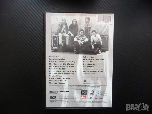 Eagles Hell freezes ever DVD филм видео музика Хотел Калифорния, снимка 3 - DVD дискове - 48687172
