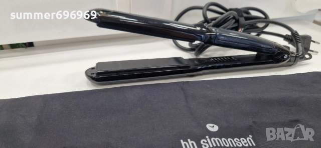 Професионална преса за коса с кератин hh simonsen, снимка 4 - Преси за коса - 52419456
