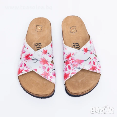 🥁 Намаление - Летни ортопедични чехли с велурена стелка | Марка Tuasolea, снимка 1