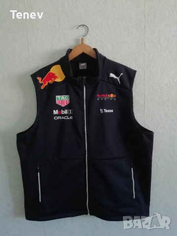 Puma F1 Red Bull Racing Team Gilet Formula One оригинална нова мъжка жилетка Ред Бул Формула 1 