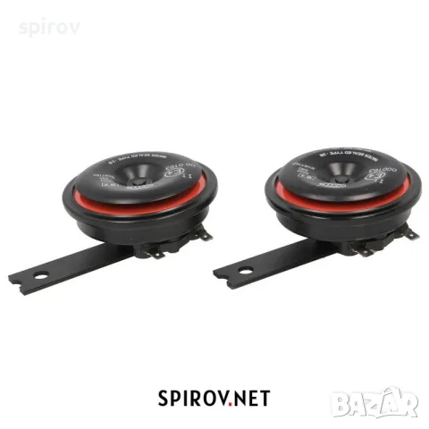 Комплект клаксони Hella Hi-Low tone 350/415Hz 111dB 12V, снимка 3 - Части - 55715846