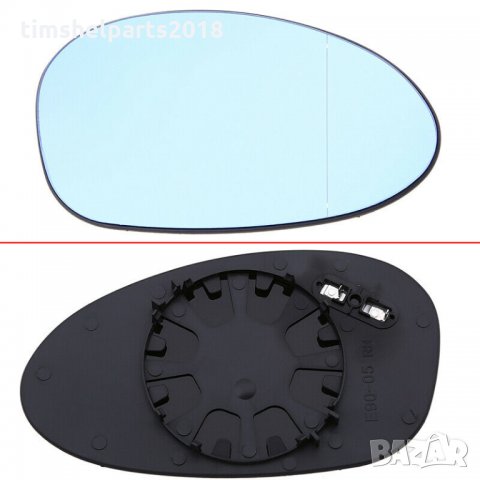 Стъкло за огледало синьо за Series 1 E81/87 2004-2013 Ε82/88 2007-2013