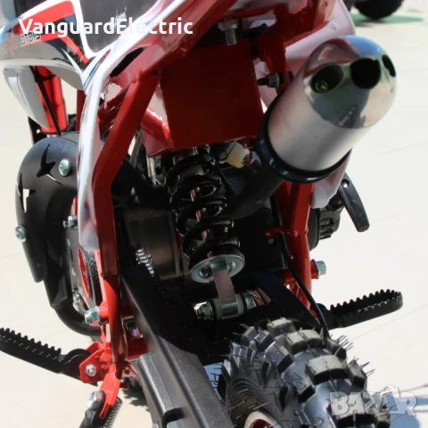 Детски Кросов мотор 50cc RED SPORT SPIRIT, снимка 4 - Мотоциклети и мототехника - 51272021