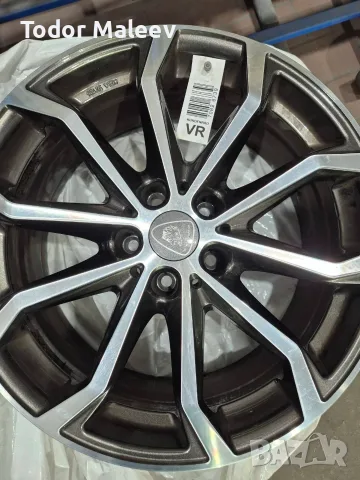 ALUETT комплект алуминиеви джанти 8JX18 ET42 5X112 за Пежо и Ситроен Peugeot Citroen