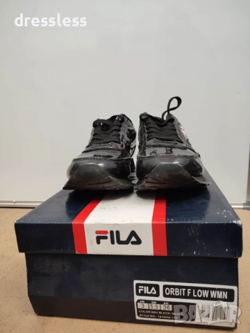 FILA Orbit F Low Black, снимка 2 - Маратонки - 52623347