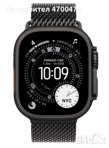 Apple Watch Ultra 3 Titanium, снимка 2 - Смарт часовници - 53029377