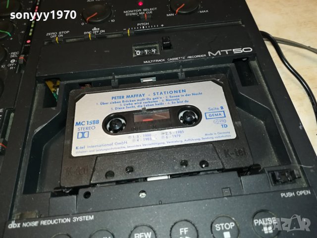 YAMAHA MT-50 MADE IN JAPAN-ВНОС SWISS 0110231725LK, снимка 3 - Ресийвъри, усилватели, смесителни пултове - 42388718