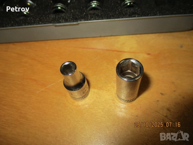 HEYCO 25-6 - MADE IN GERMANY - ORIGINAL HEYCO - 1/4" PROFI-Set ПРОФЕСИОНАЛЕН Комплект вложки 4-13 mm, снимка 2 - Клещи - 52260229