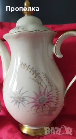  Комплект сервизен за кафе/чай дворцов Vohenstrauss Johann Seltmann, снимка 2 - Сервизи - 49654496