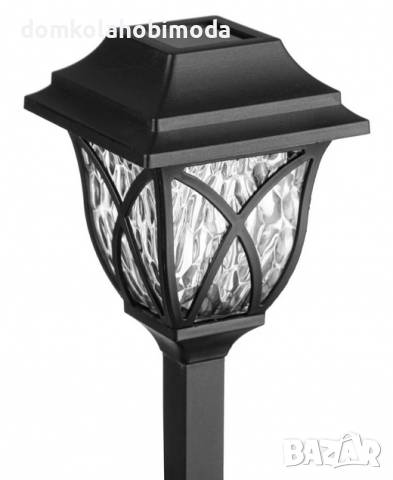  Соларна лампа с бяла светлина,55x10 см , снимка 2 - Соларни лампи - 36199357