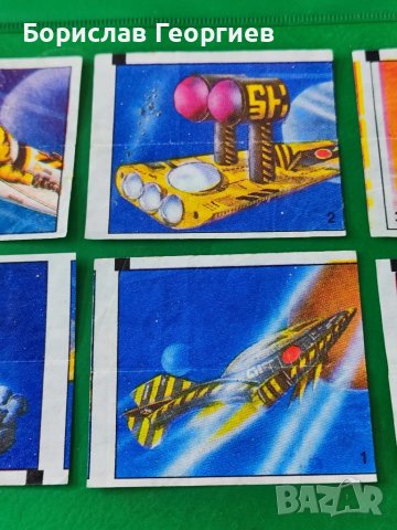 Картинки от дъвки CIN CIN SPACE, снимка 3 - Колекции - 43462092