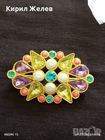 ОРИГИНАЛНА БРОШКА за БАНСКИ КОСТЮМ Victoria Secret 10195, снимка 5 - Други ценни предмети - 51180152