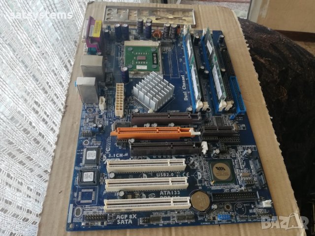 Дънна платка ASRock K7Upgrade-880 Socket 462 CPU+FAN, снимка 3 - Дънни платки - 41383176