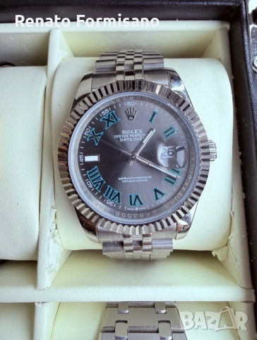 Rolex Datejust 41 Wimbledon, снимка 3 - Мъжки - 52436722