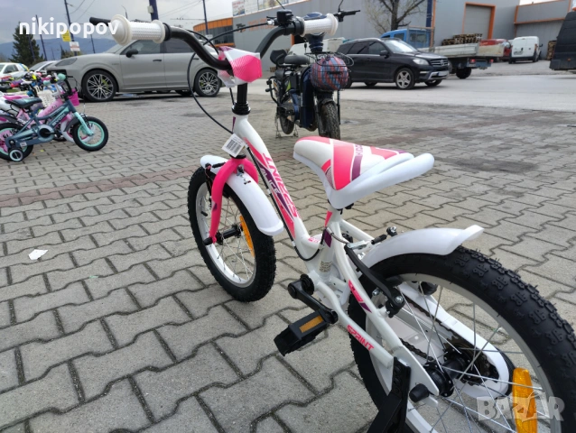 SPRINT Велосипед 16" ALICE бял, снимка 7 - Велосипеди - 53538391