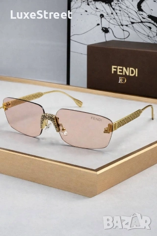 Fendi 🤍Дамски Слънчеви Очила , снимка 4 - Слънчеви и диоптрични очила - 53723966