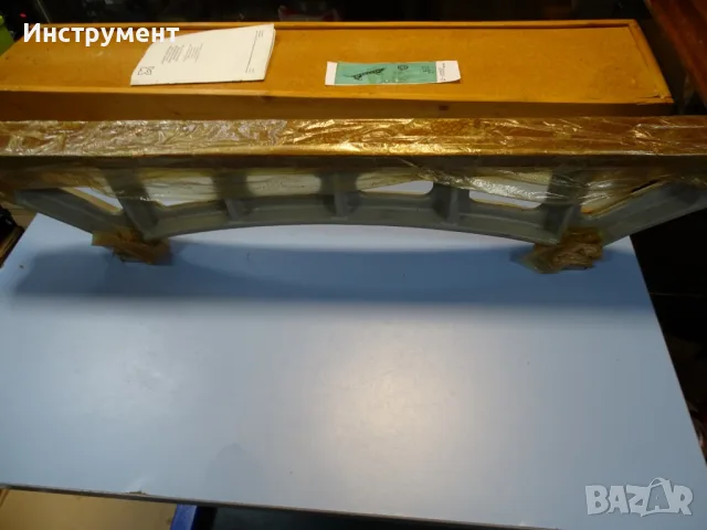 Проверовъчна линия ШМ-1000 cast iron strainght edge L-1000 mm, снимка 3 - Други инструменти - 55751638