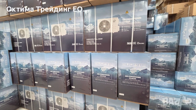 Климатик EUROCOOL T-PRO, 12000 BTU, R32, инверторен, Wi-Fi, филтър с активен въглен, нежен бриз, снимка 5 - Климатици - 53052969