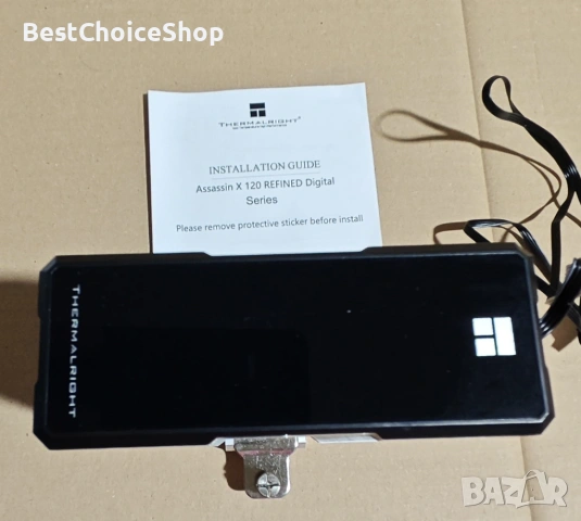 Thermalright Assassin X 120R Охладител за CPU с цифров дисплей – Черен, снимка 7 - Други - 53115354