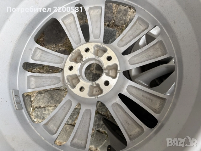 Оригинална джанта за Hyundai, Kia и др., снимка 5 - Гуми и джанти - 56231969