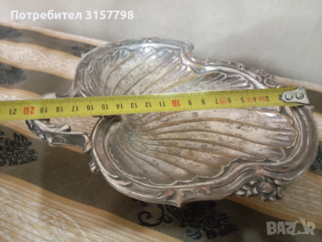 Купа за ядки арт деко, снимка 4 - Антикварни и старинни предмети - 51182160