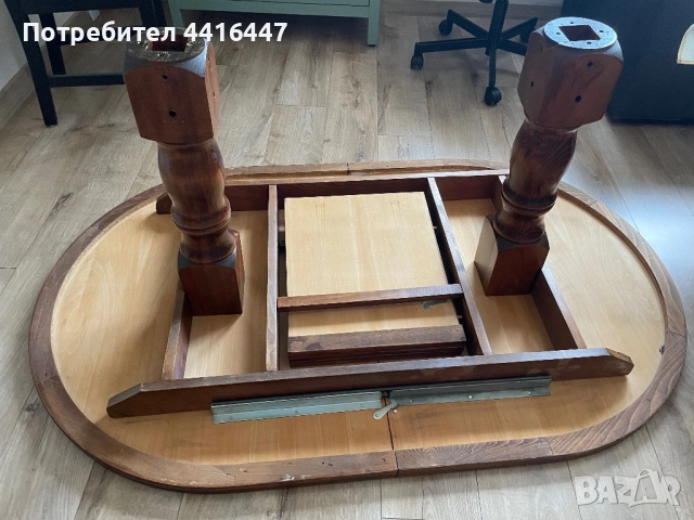 Трапезна разтегателна маса, снимка 3 - Маси - 52971307