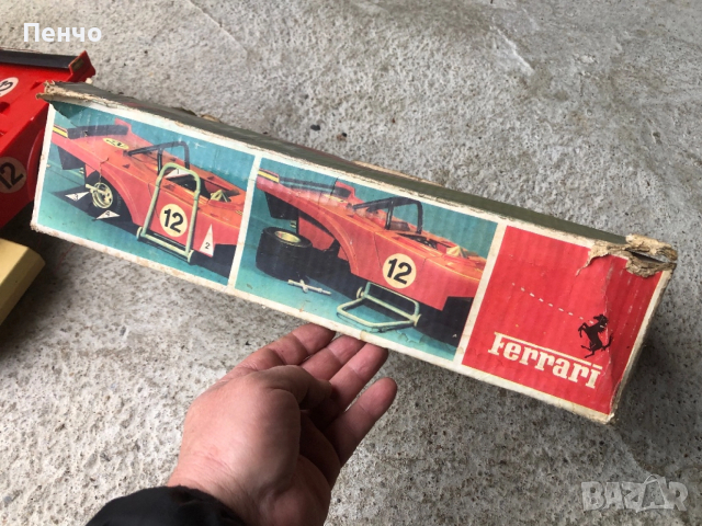 стара кола с дистанционно - FERRARI 312 PB - PIKO - DDR , снимка 14 - Антикварни и старинни предмети - 46382826