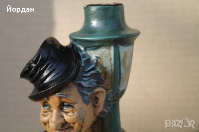 Порцеланова бутилка Италиански коняк , снимка 3 - Колекции - 49505975