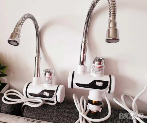 Смесител за вода с нагревател за мигновено загряване