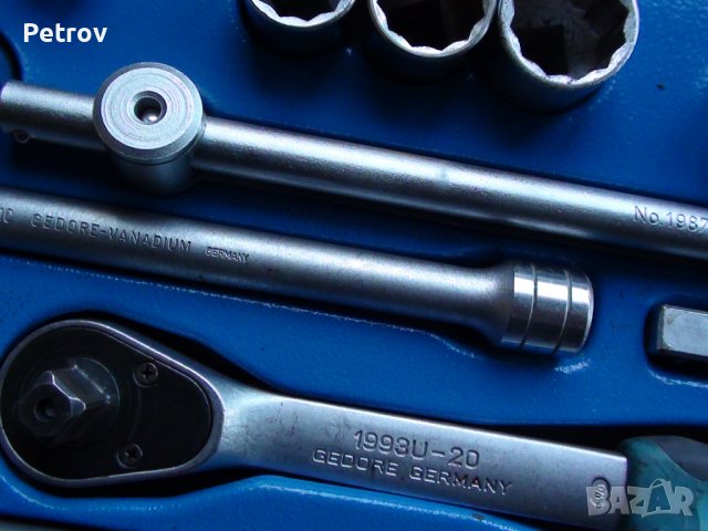 GEDORE - 1/2" PROFI Гедория !! новата версия !! вложки 10 - 32 mm !! ORIGINAL GEDORE GERMANY !!!!!, снимка 15 - Гедорета - 31157166