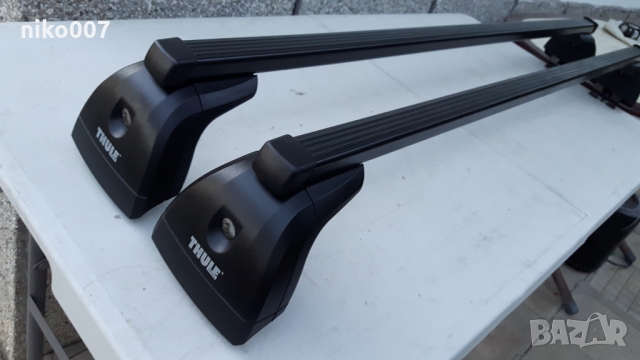 Thule Мицубиши аутлендър-багажник-греди-релси-автобокс-рейки