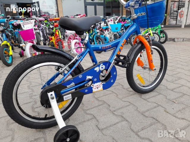 MAKANI Велосипед 16" BENTU син, снимка 4 - Велосипеди - 53759524