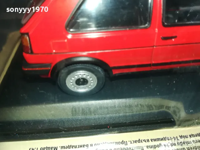 VW GOLF 2 1/43 МЕТАЛНА КОЛА ЗА КОЛЕКЦИЯ 2510241821, снимка 16 - Колекции - 47719514